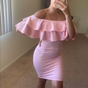 Dress pink elegant